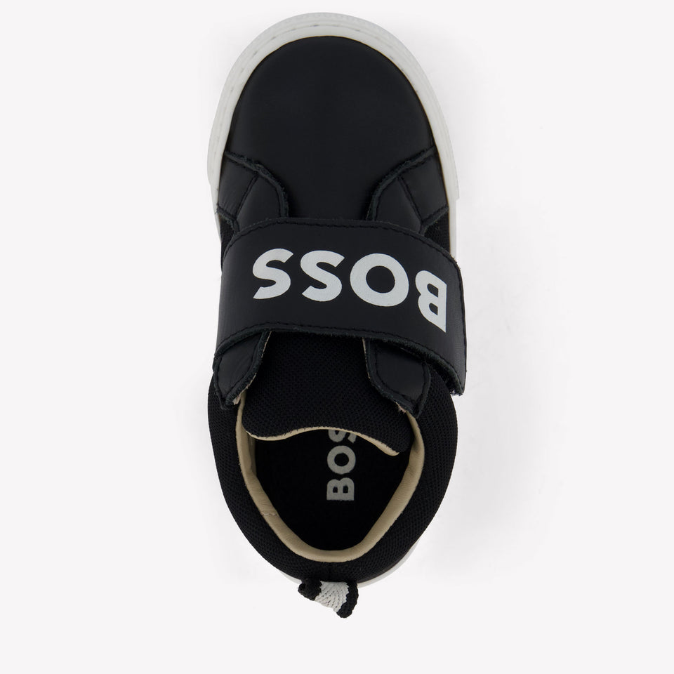 Boss Boys Sneakers in Black