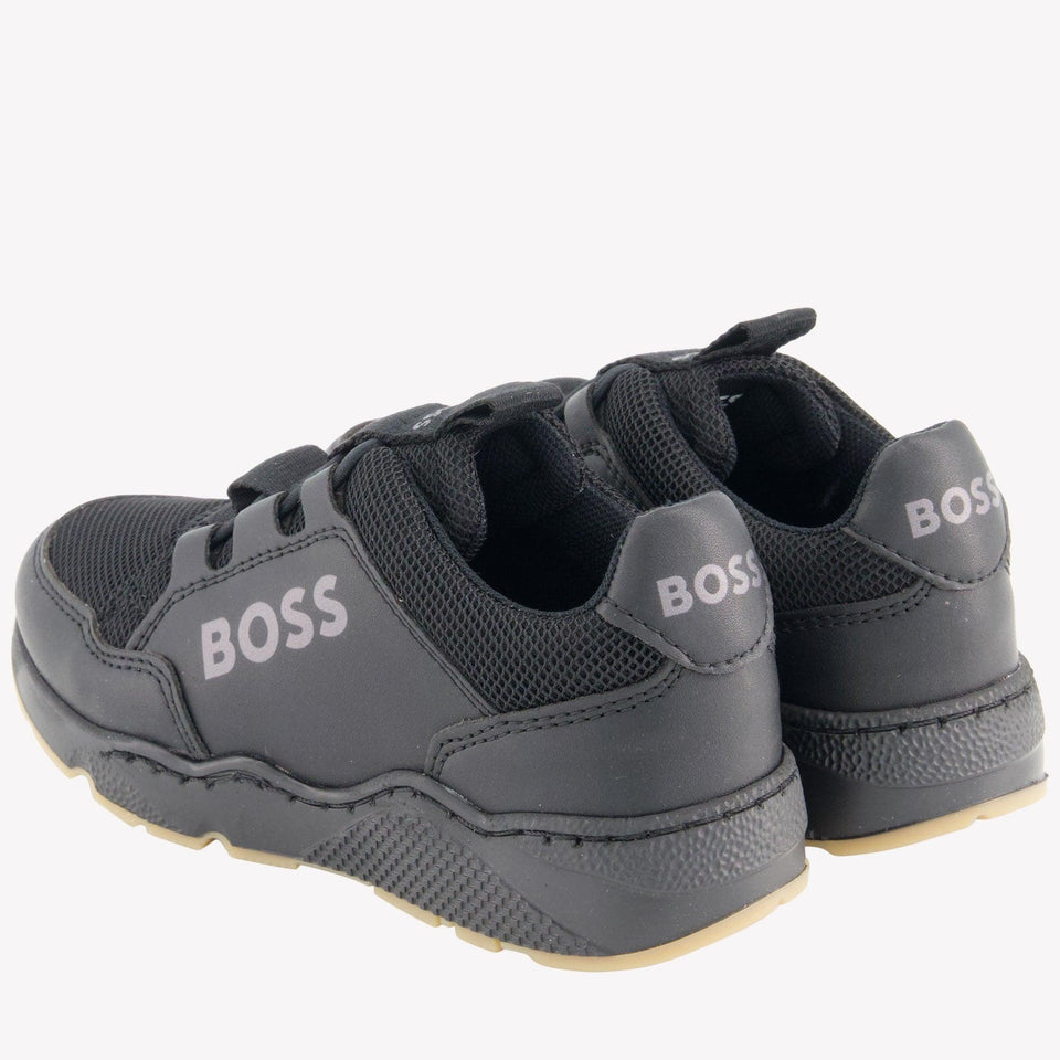 Boss Boys Sneakers in Black