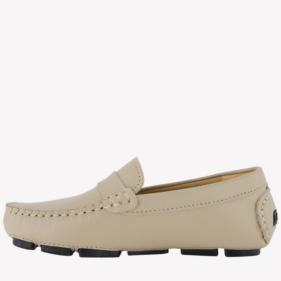 Boss Boys Shoes In Beige