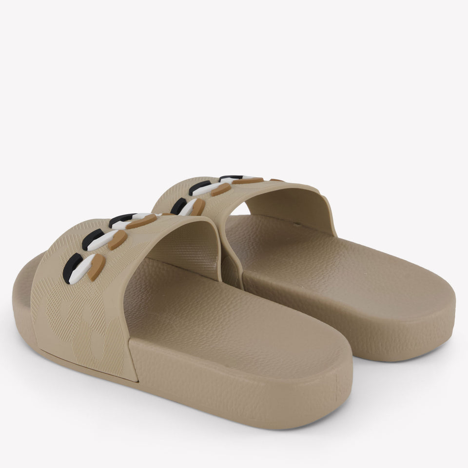 Boss Boys Flipflops In Beige