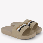 Boss Boys Flipflops In Beige