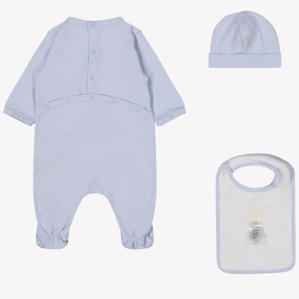 Givenchy Baby Unisex Playsuit in Light Blue