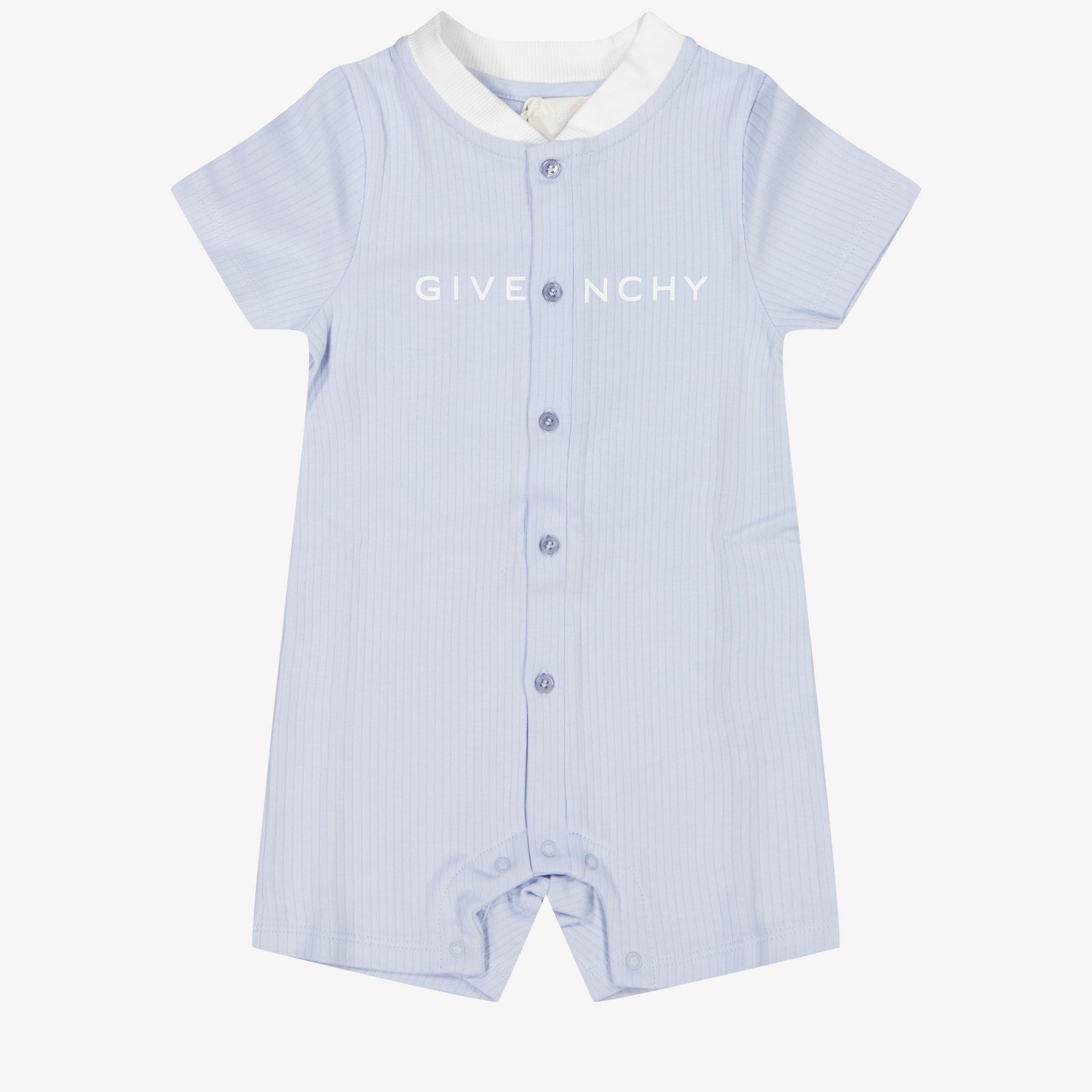 Givenchy Baby Unisex Playsuit in Light Blue