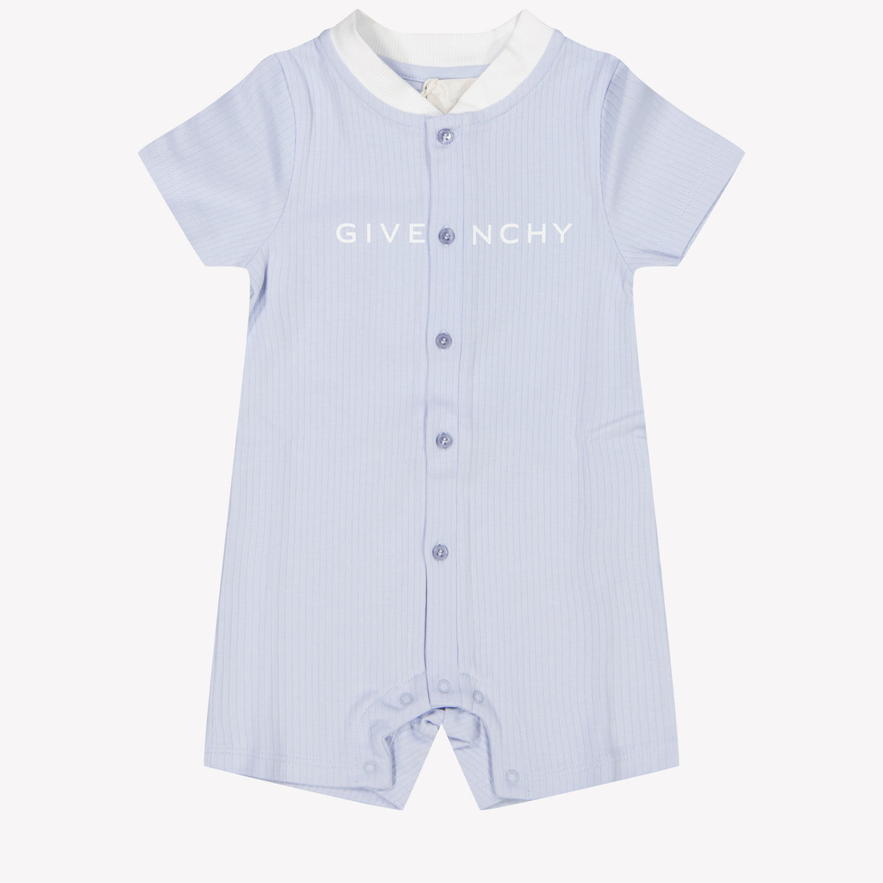Givenchy Baby Unisex Playsuit  Light Blue