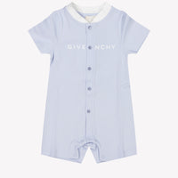 Givenchy Baby Unisex Playsuit  Light Blue