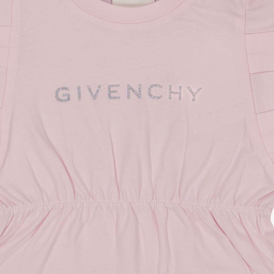 Givenchy Baby Girls Dress In Light Pink