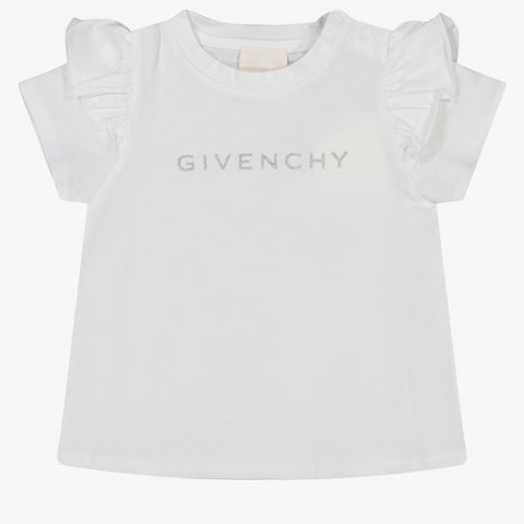 Givenchy Baby Girls T-Shirt in White