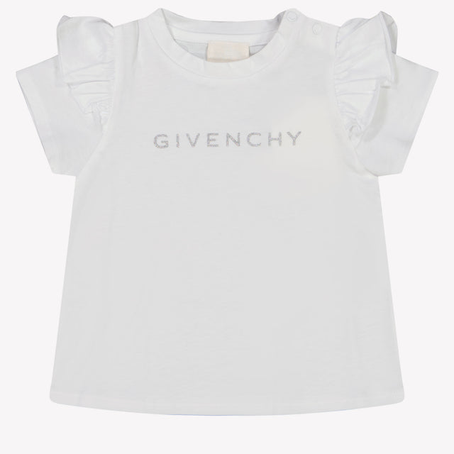 Givenchy Baby Girls T-Shirt in White