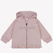 Givenchy Baby Meisjes Vest In Licht Roze