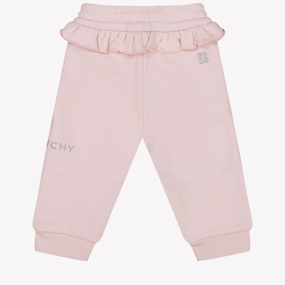 Givenchy Baby Girls Trousers In Light Pink