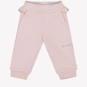 Givenchy Baby Girls Trousers In Light Pink