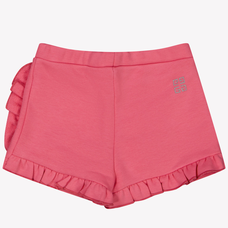 Givenchy Baby Girls Shorts In Fuchsia