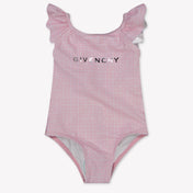 Givenchy Baby Girls Swimwear In Light Pink