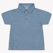 Givenchy Baby Jongens Polo In Licht Blauw