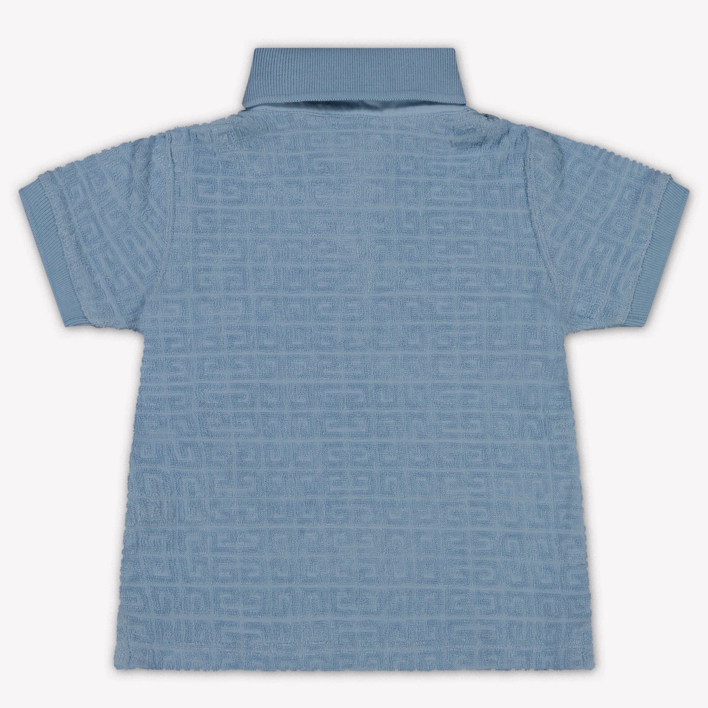 Givenchy Baby Jongens Polo In Licht Blauw