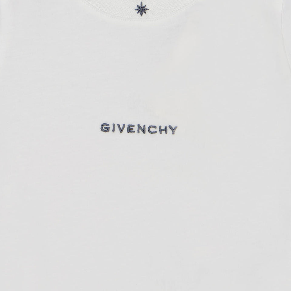 Givenchy Baby Jongens T-Shirt In Wit