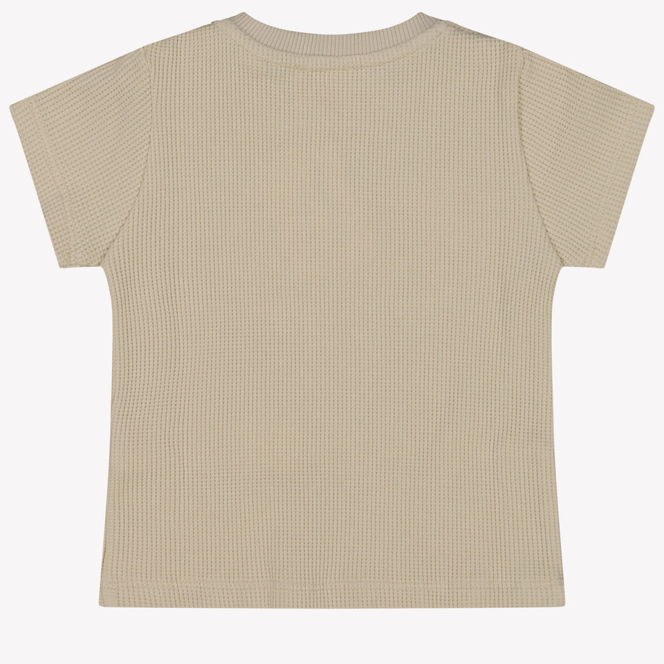 Givenchy Baby Jongens T-Shirt In Beige