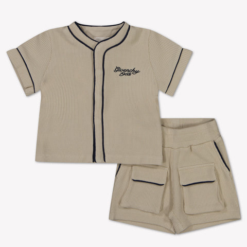 Givenchy Baby Boys Set in Beige