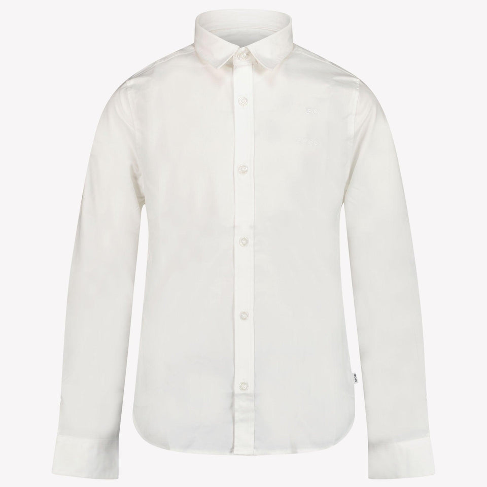 Boss Kids Boys Blouse in White