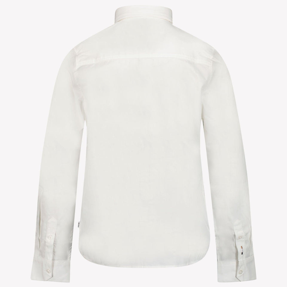 Boss Kids Boys Blouse in White