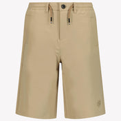 Boss Kids Boys Shorts In Beige