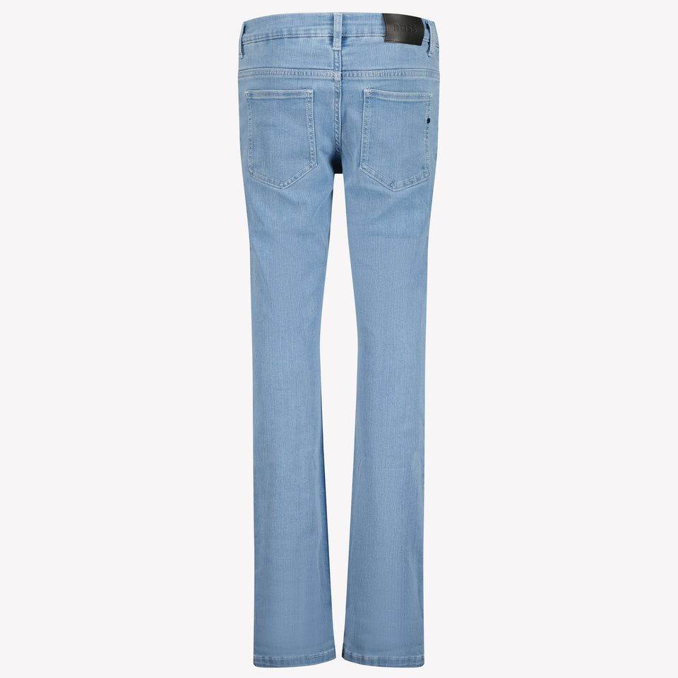 Boss Kids Boys Jeans In Blue