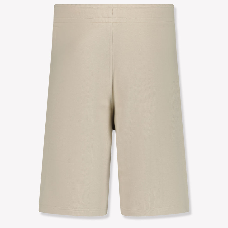 Boss Kids Boys Shorts In Light Beige