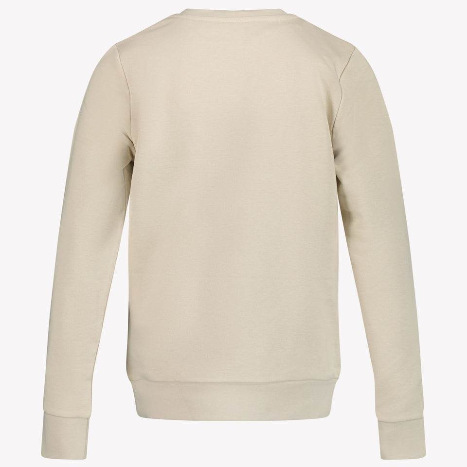 Boss Kids Boys Sweater in Light Beige