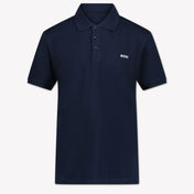 Boss Kinder Jongens Polo In Navy