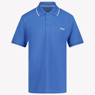 Boss Kinder Jongens Polo In Blauw