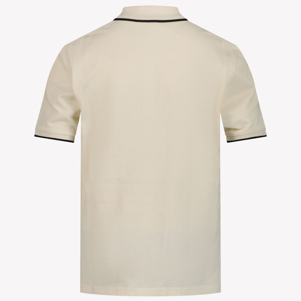 Boss Kinder Jongens Polo In Licht Beige