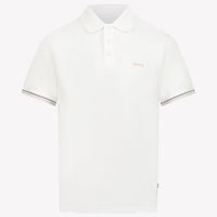 Boss Kinder Jongens Polo In Wit