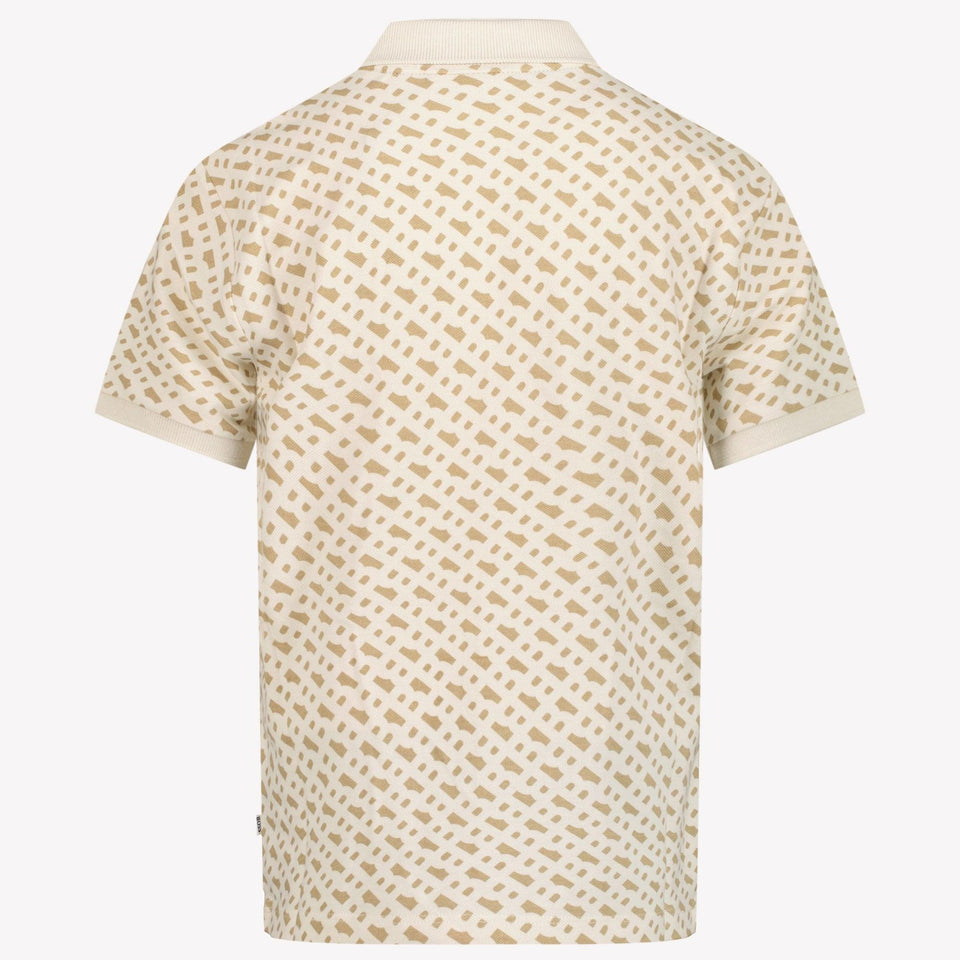 Boss Kids Boys Polo in Beige