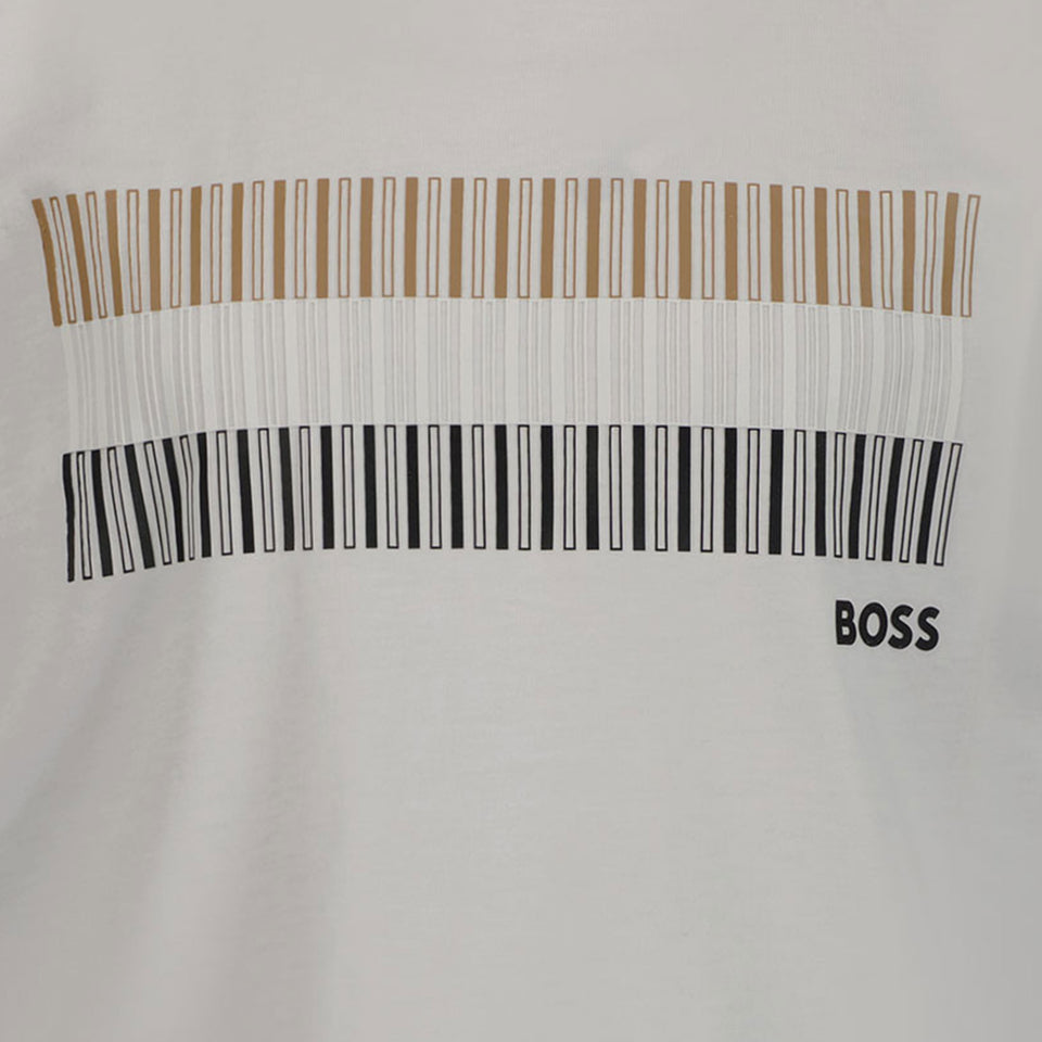 Boss Kids Boys in T-Shirt White