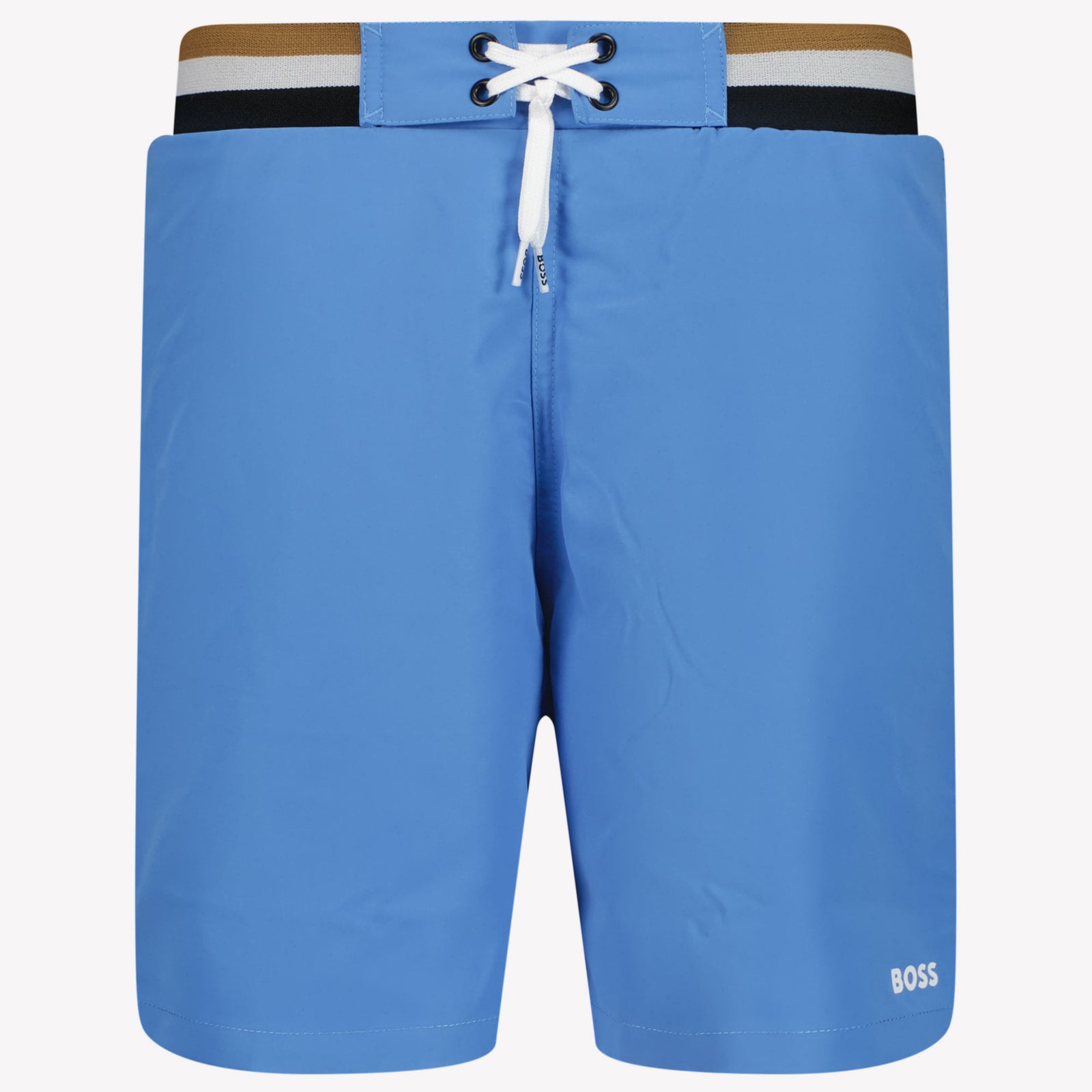 Boss Kids Boys Swimwear In Blue