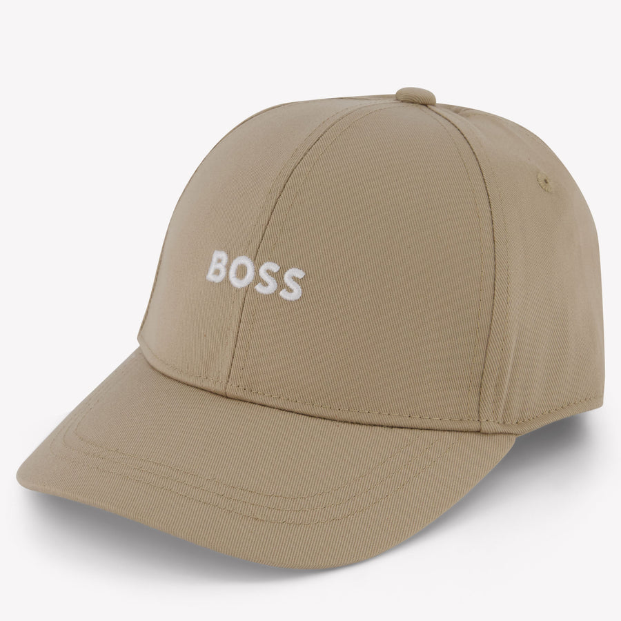 Boss Kids Boys Cap  Beige