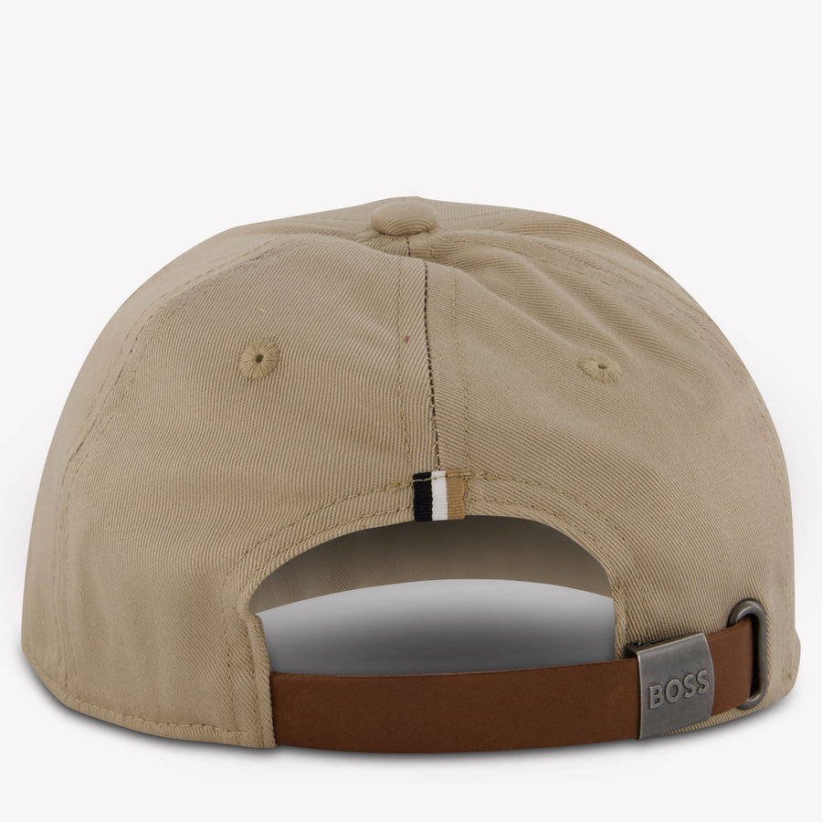 Boss Kids Boys Cap  Beige