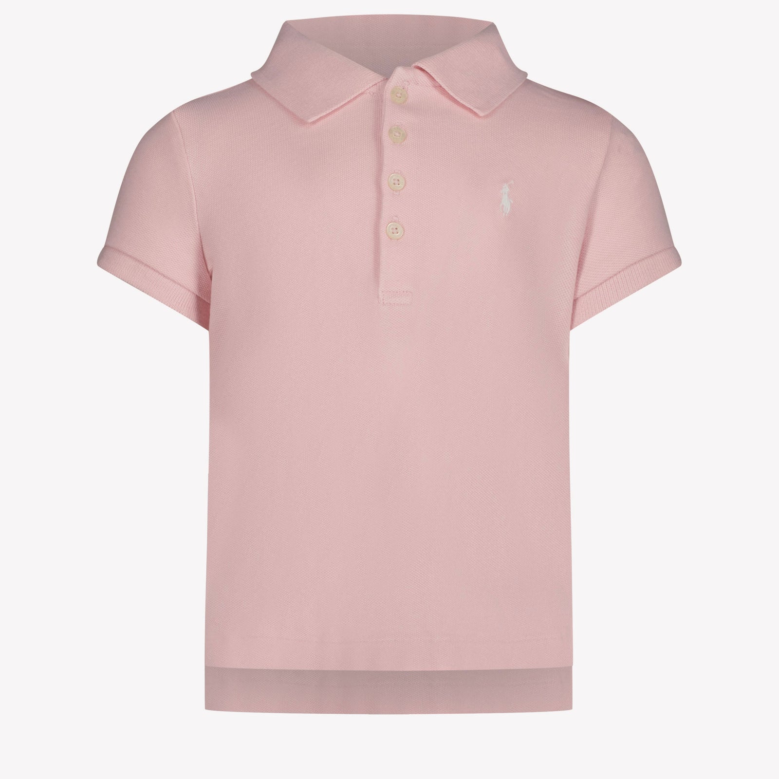 Ralph Lauren Kids Girls Polo in Light Pink