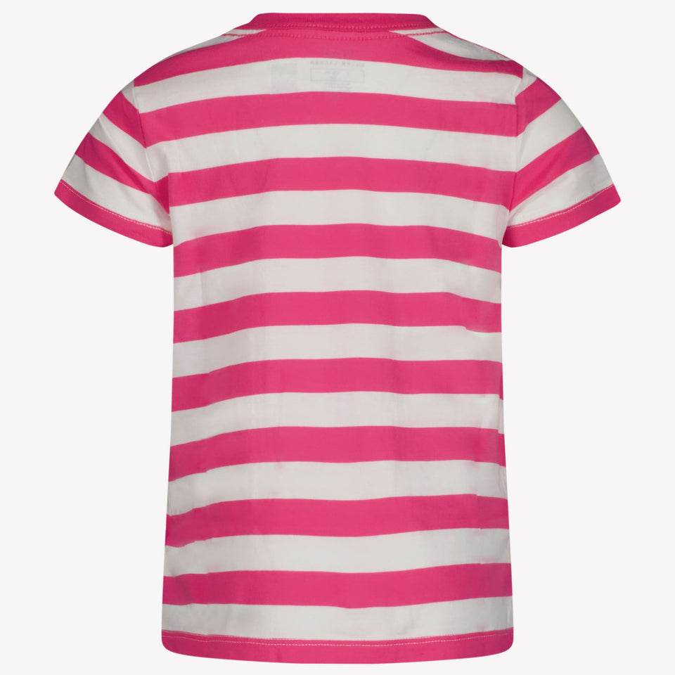 Ralph Lauren Kinder Meisjes T-Shirt In Fuchsia