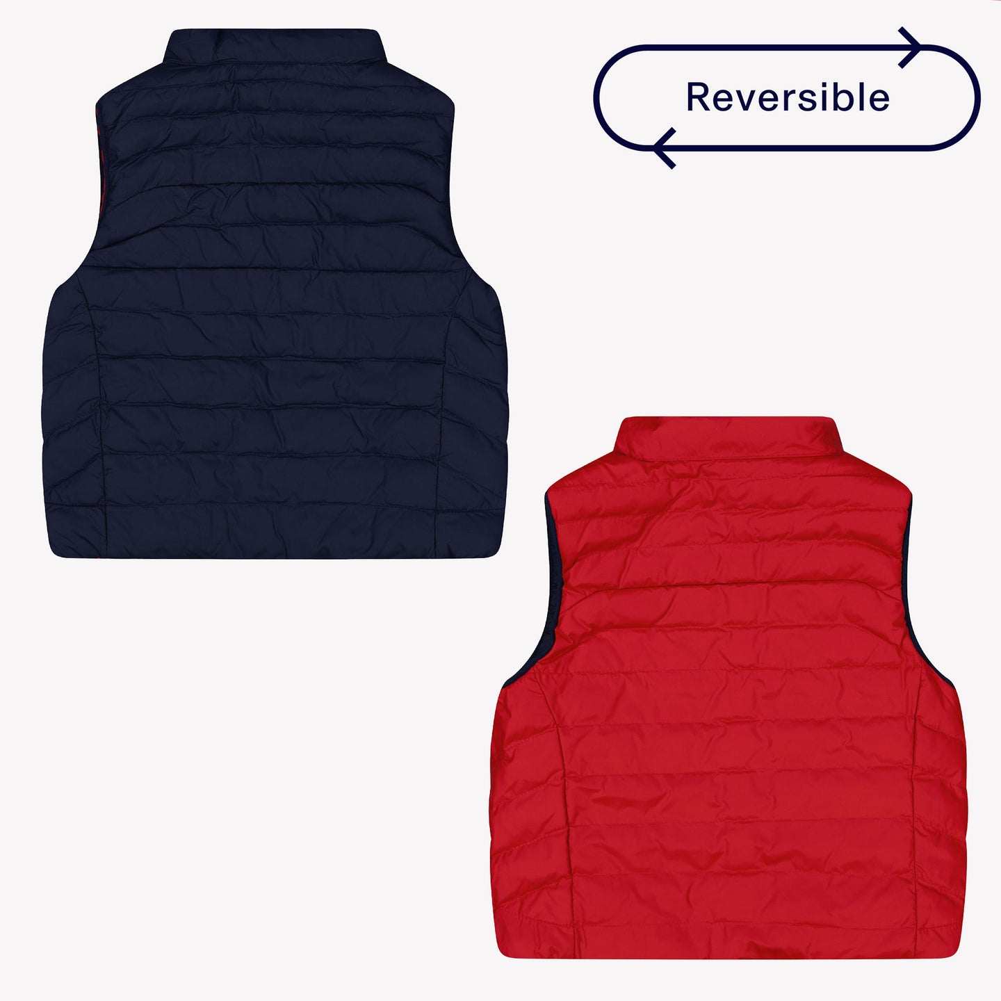 Ralph Lauren Baby Unisex Bodywarmer In Navy