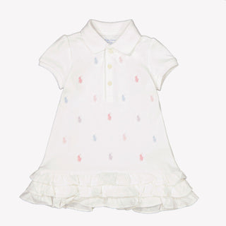 Ralph Lauren Baby Meisjes Jurk In Wit