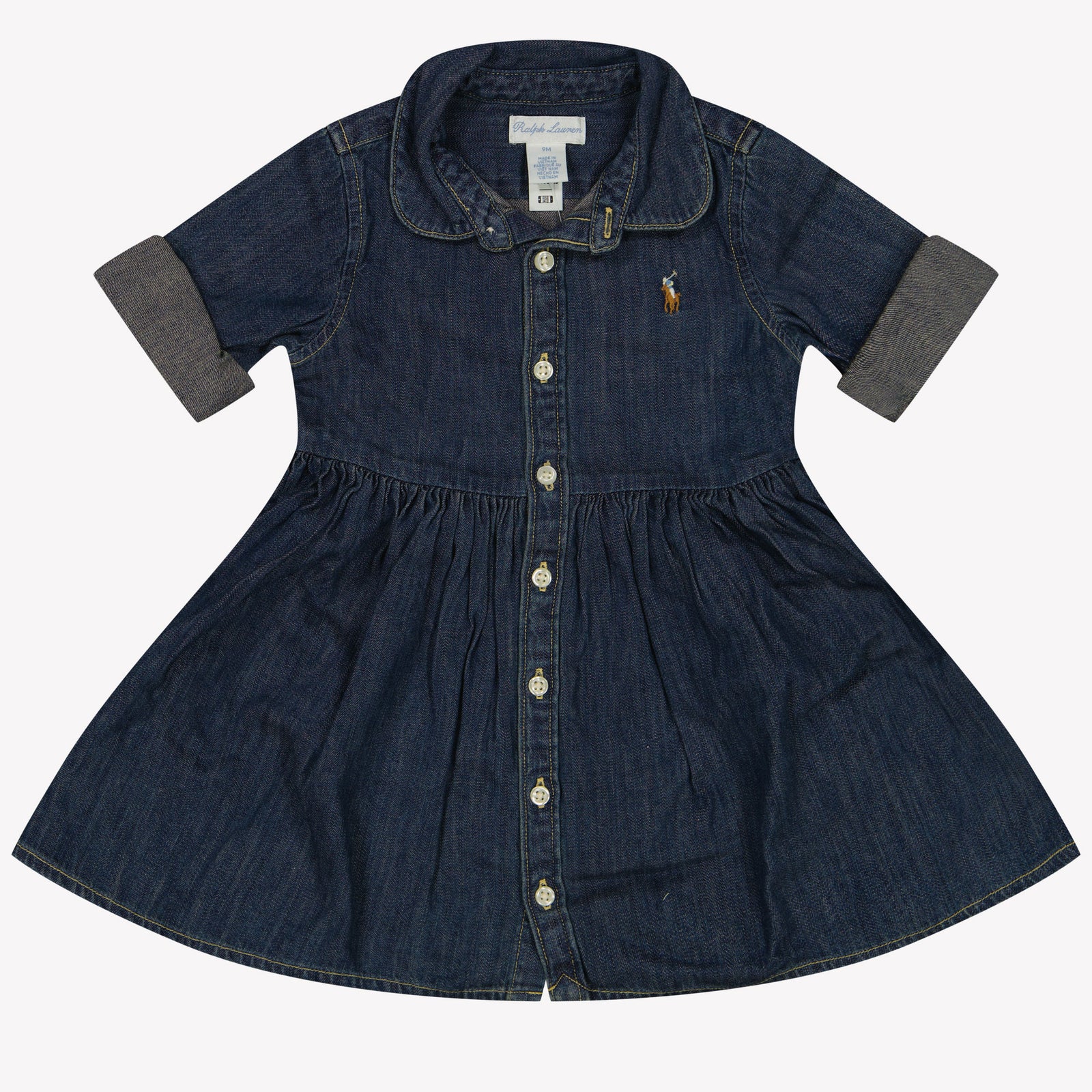 Ralph Lauren Baby Meisjes Jurk In Blauw
