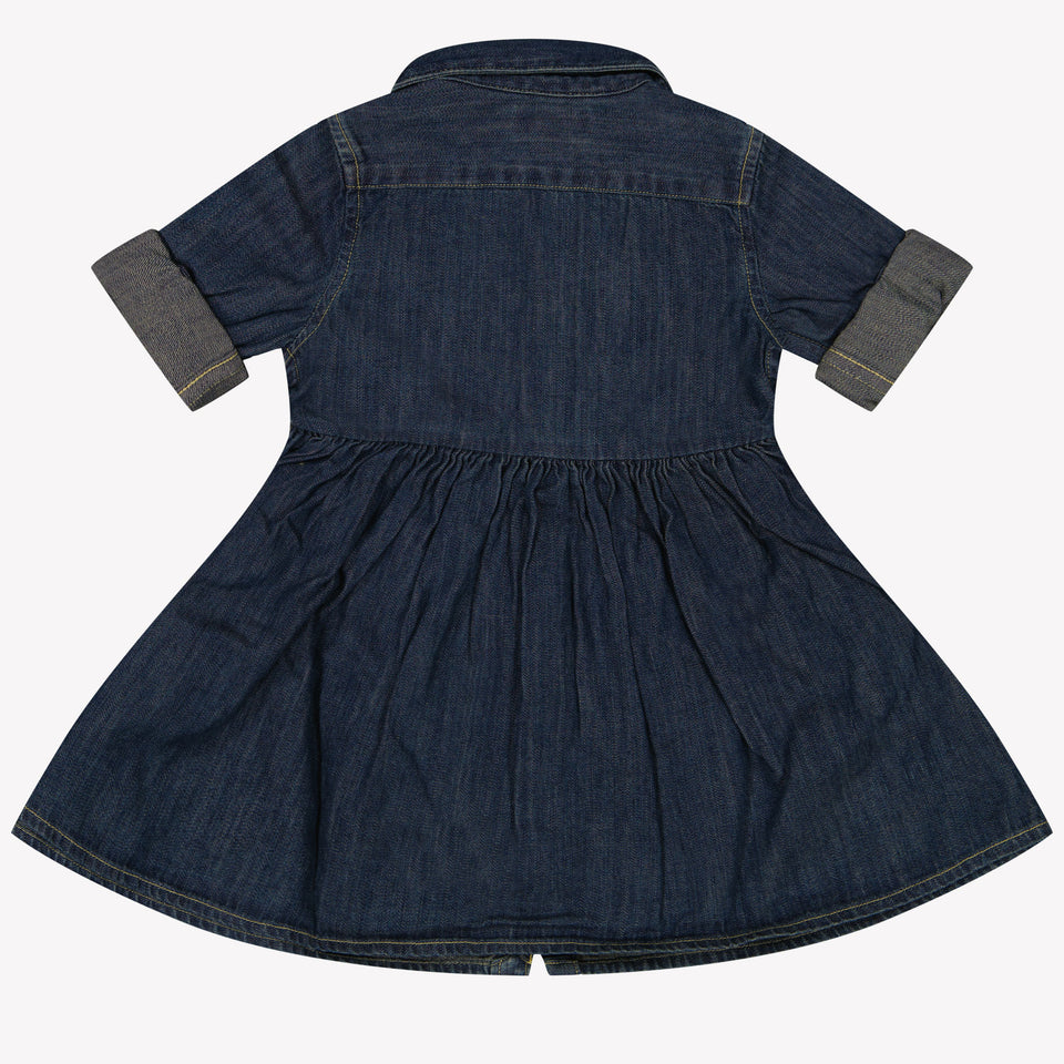 Ralph Lauren Baby Meisjes Jurk In Blauw