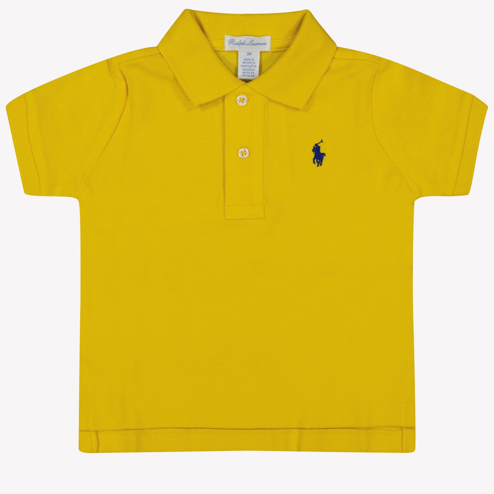 Ralph Lauren Baby Jongens Polo In Geel