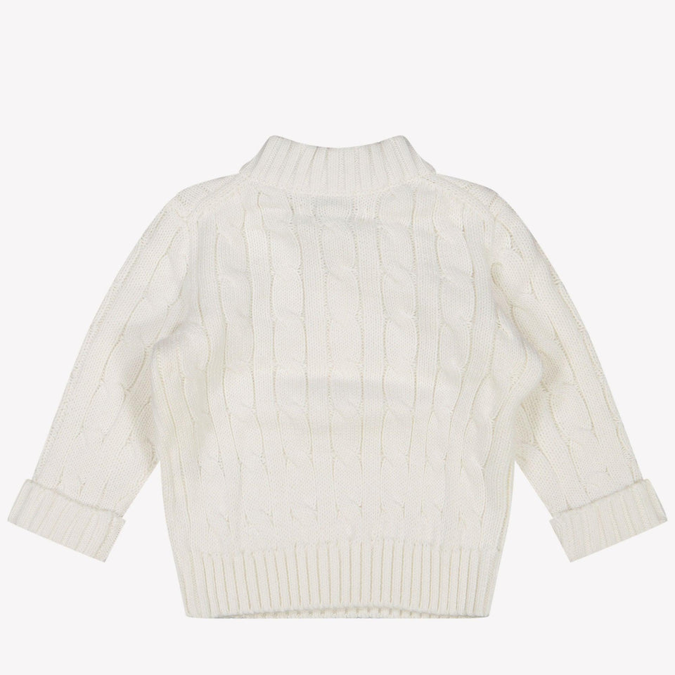 Ralph Lauren Baby Boys Sweater in White