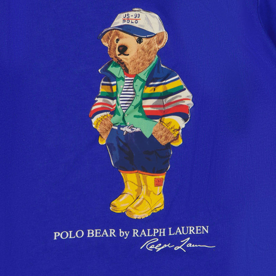 Ralph Lauren Baby Boys T-Shirt in Cobalt Blue