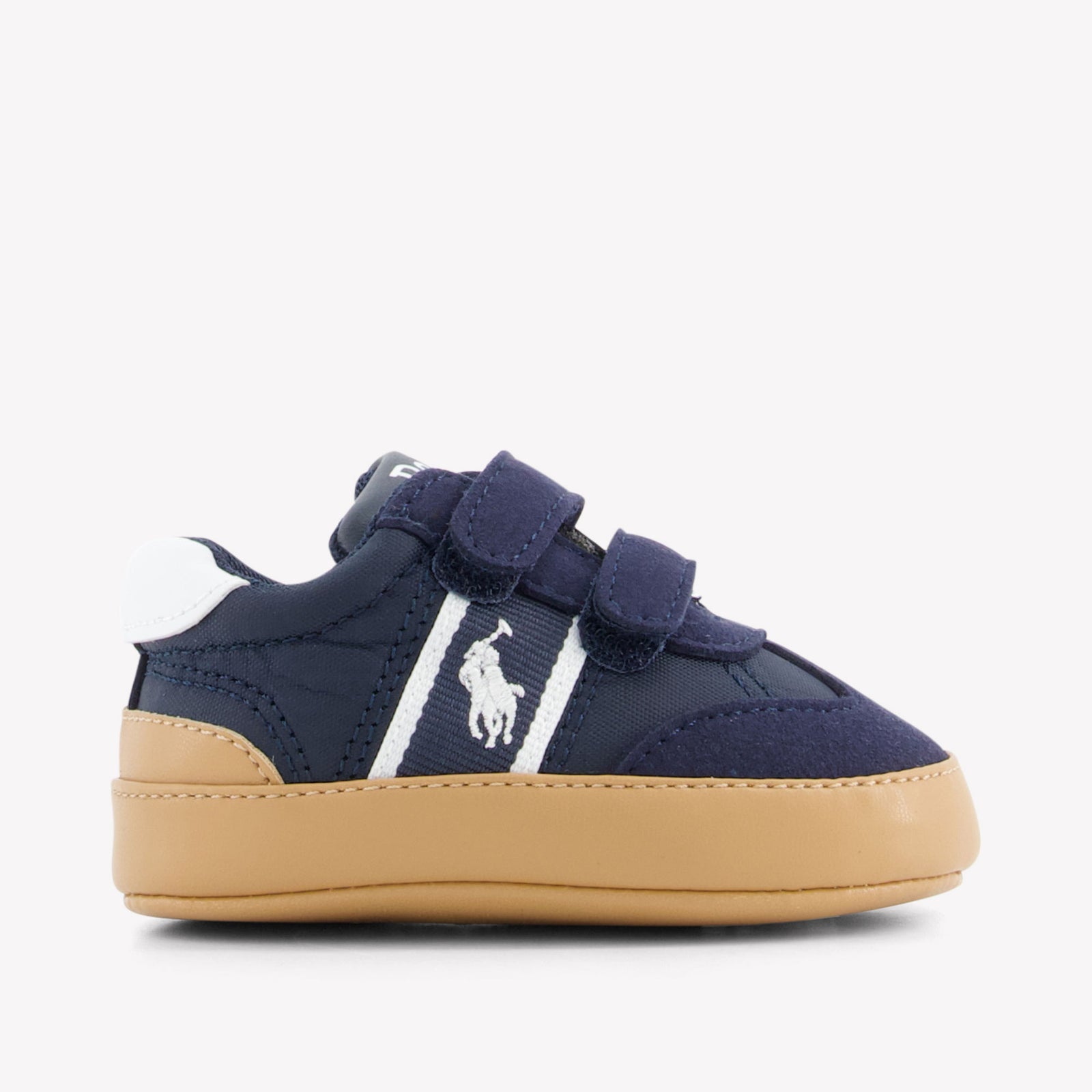 Ralph Lauren Heritage Court III Baby Boys Sneakers In Navy