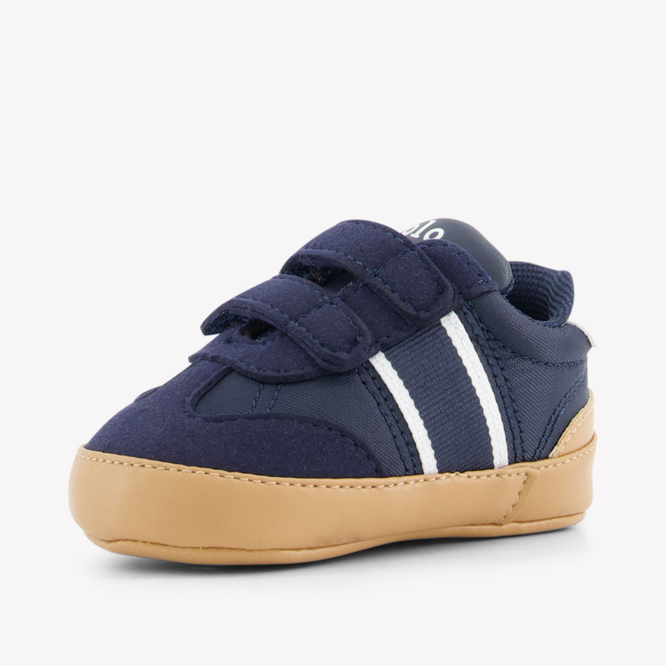 Ralph Lauren HERITAGE COURT III Baby Jongens Sneakers In Navy