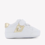 Ralph Lauren RYLEY PS Baby Meisjes Sneakers In Wit