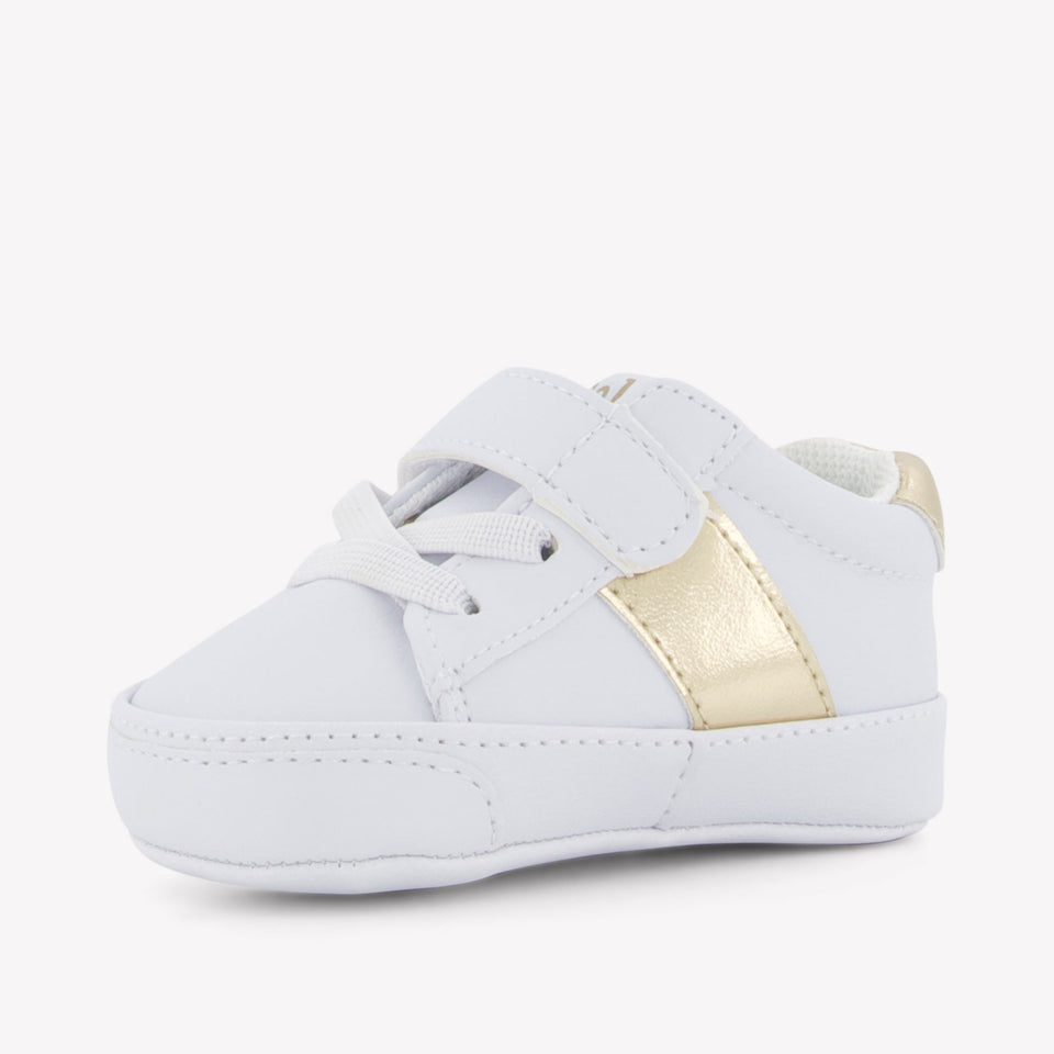 Ralph Lauren RYLEY PS Baby Meisjes Sneakers In Wit